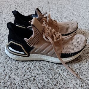 Adidas Ultraboost 19 Sneakers In Pale Nude Womens 7.5